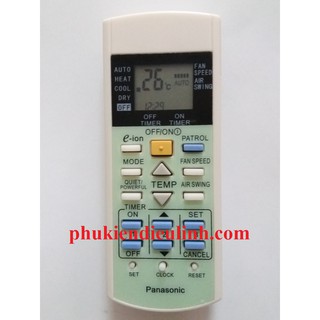 ĐIỀU KHIỂN ĐIỀU HÒA PANASONIC 2 CHIỀU E-ION