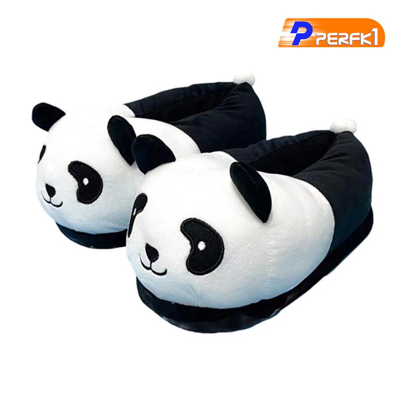 Dép Đi Trong Nhà Hình Gấu Trúc Hoạt Hình Giữ Ấm Mới Lạ Vui Nhộn