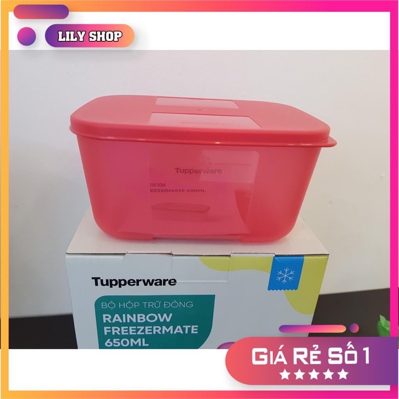 Hộp đông Rainbow 650ml - Hàng chính hãng Tupperware Việt Nam phân phối