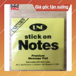[ICLN9 giảm 5K cho đơn hàng 50k]  Giấy ghi chú 7.6 X 7.6 ( 3*3 )