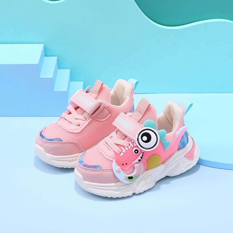 Giày thể thao lưới khủng long siêu nhẹ cho bé từ 1-5 tuổi