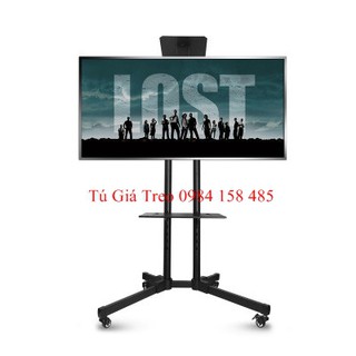 Giá treo tivi di động nhập khẩu DK1500 dùng cho tivi 32-65inch, màu đen, sơn tĩnh điện siêu bền