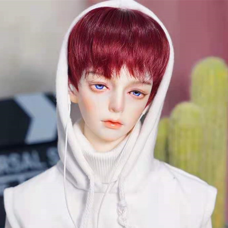 Tóc Giả Ngắn Cho Búp Bê 1 / 3 bjd 21-23cm