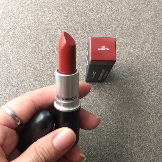 Son Mac Matte Marrakesh 646 – Đỏ Nâu Đất - Xách tay Mỹ (Auth)