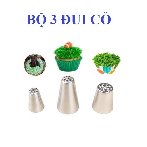 SET 3 ĐUI CỎ TRANG TRÍ