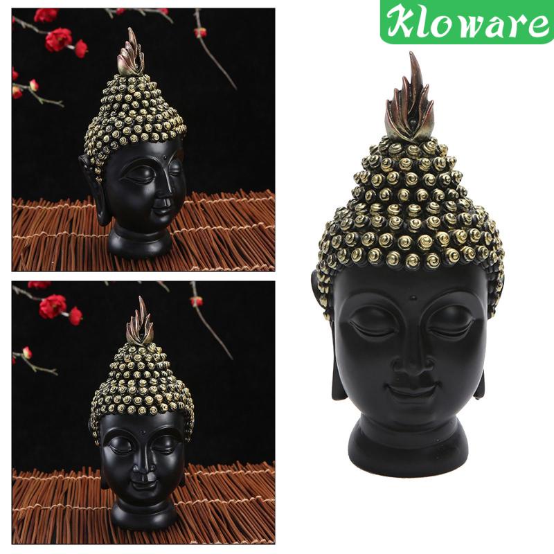 Tượng Đầu Phật Thủ Công Kích Thước 20cm 9.5x9.5x20cm Dùng Trang Trí Nhà Cửa