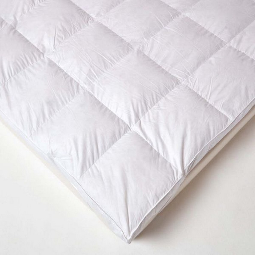 [Mã LIFEUPALL50K  giảm 50K đơn 200K] Topper làm mềm đệm HANVICO Microfiber kháng khuẩn dày 5cm; 7cm