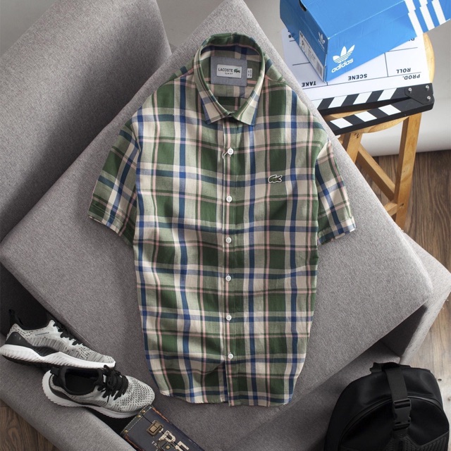 ÁO SƠ MI NGẮN TAY L.C