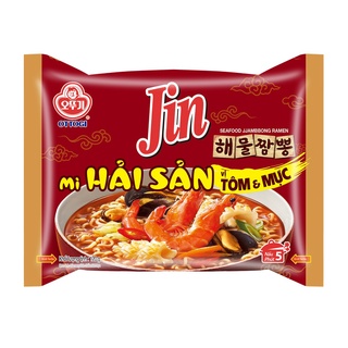 Mì Jin hải sản vị tôm & mực Ottogi 120g