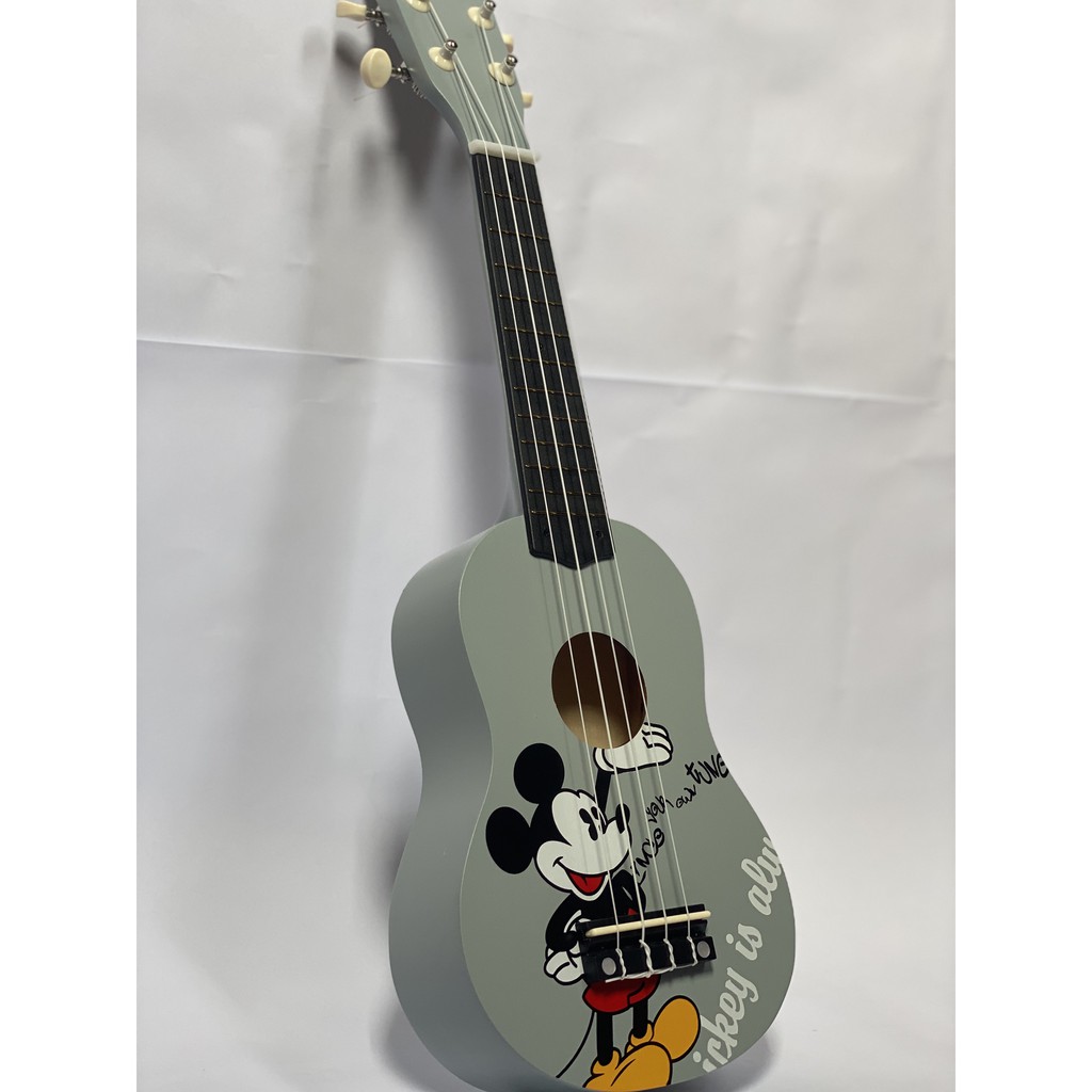 Đàn Ukulele Soprano Hoạ tiết Hoạt Hình Woim tặng kèm hấp dẫn