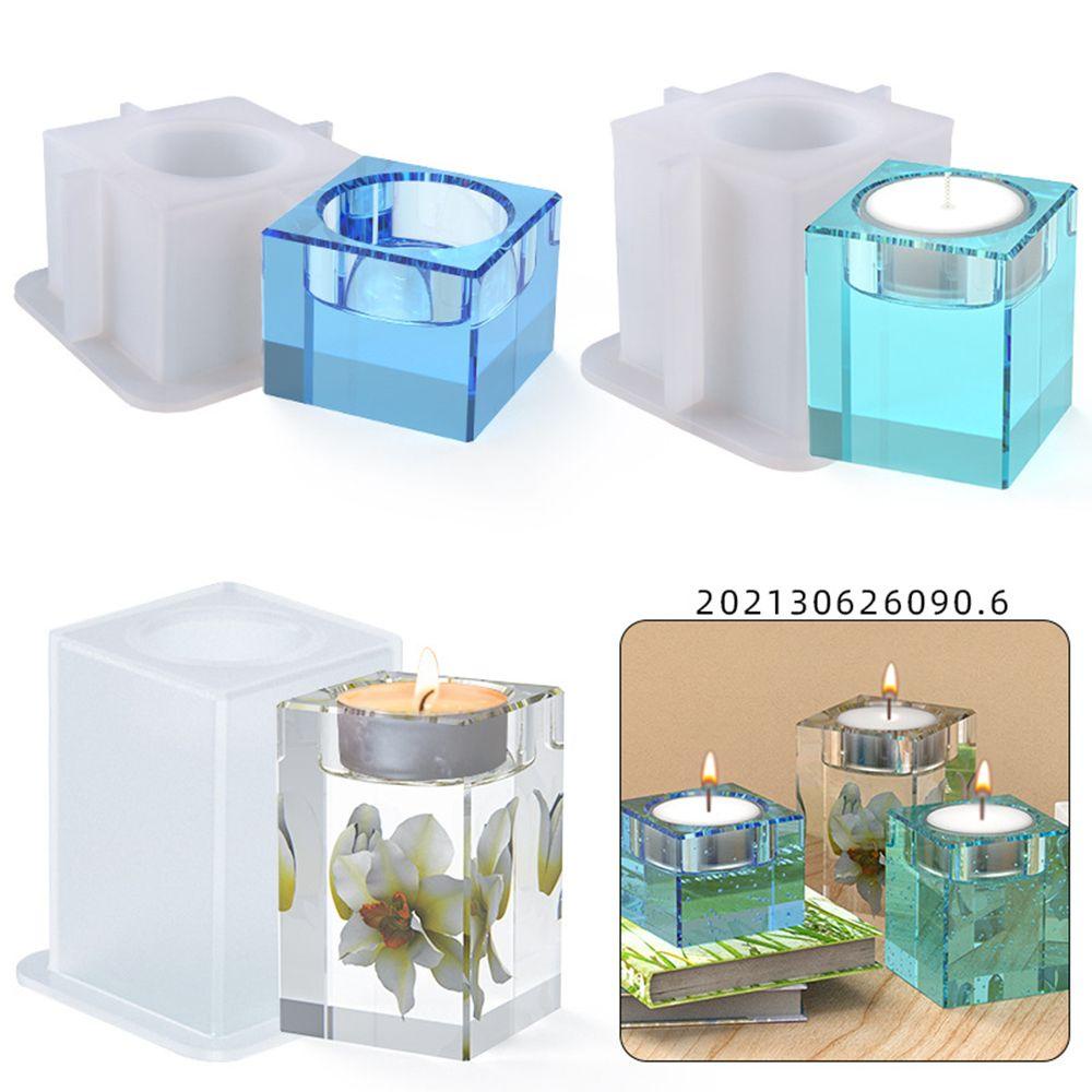 Khuôn Silicon Làm Chân Nến Thủ Công DIY Thời Trang