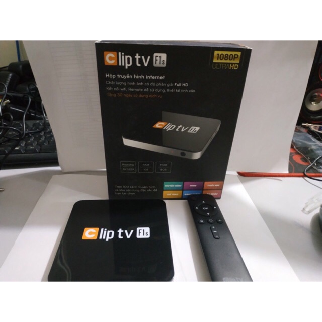 Clip TV F1s- Android TV Box