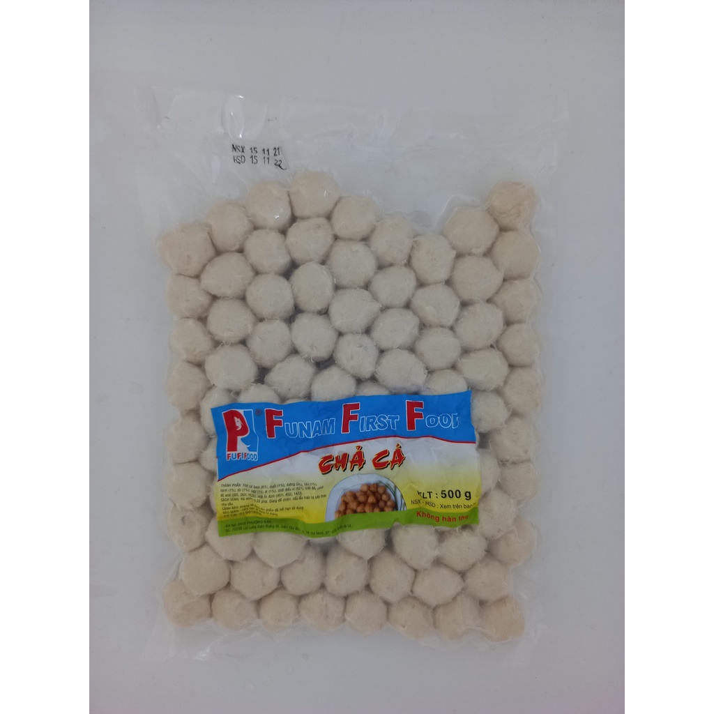 CHẢ CÁ TRẮNG - 500g