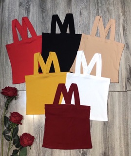Áo 2 dây bản to mặc 2 kiểu