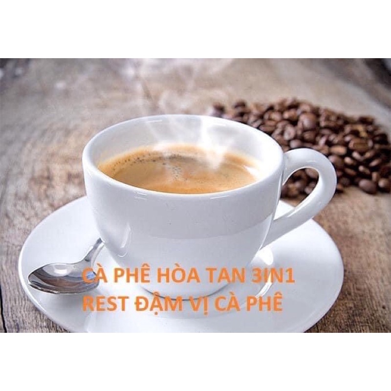 Cà phê hoà tan Rest 3in1 đậm vị cà phê túi 1kg
