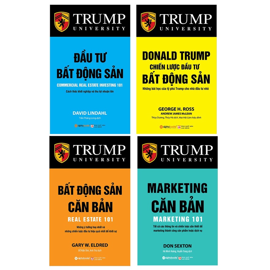 Sách - Combo Bất Động Sản Căn Bản , Marketing Căn Bản , Chiến Lược Đầu Tư Bất Động Sản , Đầu Tư Bất Động