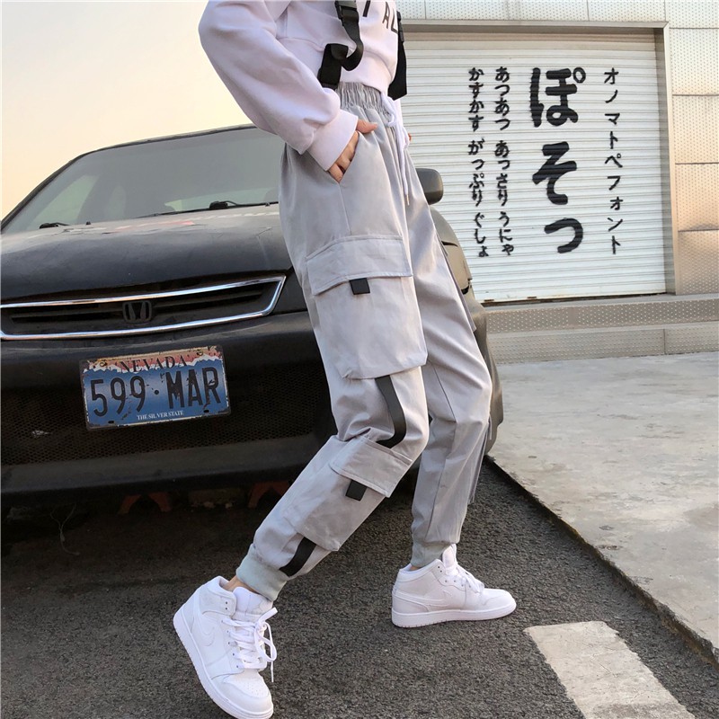 Quần Thể Thao Ống Rộng Phong Cách Harajuku Hàn Quốc Mới 2020 Cho Nữ | BigBuy360 - bigbuy360.vn