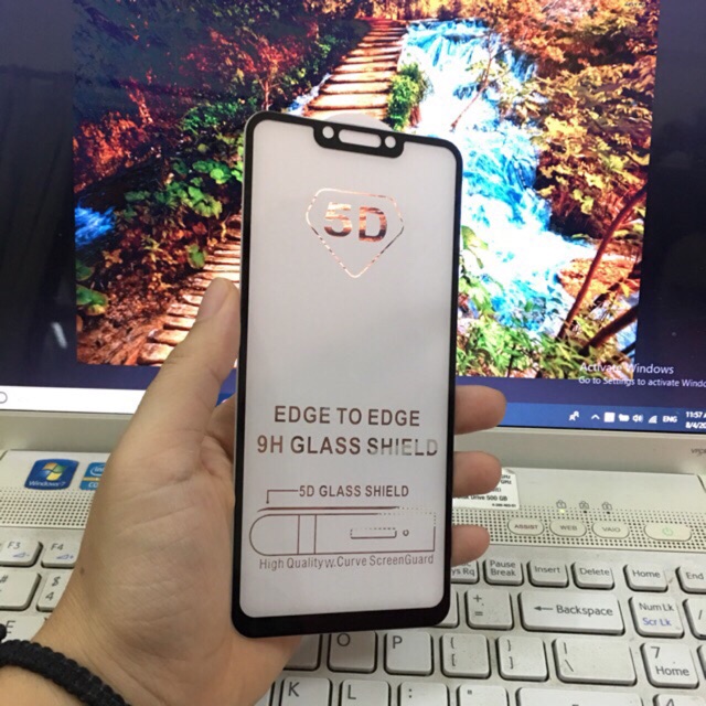 Kính cường lực 5D nova 3i full màn full keo