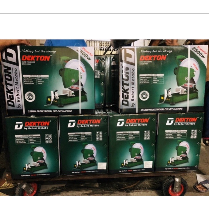 Máy cắt sắt 355 DEKTON chính hãng 2500w ĐỨC XÀI CÔNG TRÌNH QUÁ MẠNH