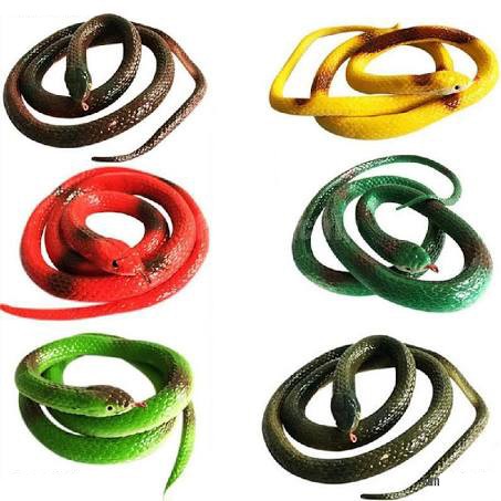 Rắn Giả Cao Su Như Thật, Đồ Chơi Troll Độc Đáo dài 65cm