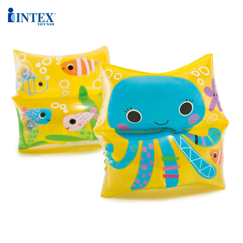 Phao bơi tay INTEX cho bé từ 3-6t, hình ngộ nghĩnh