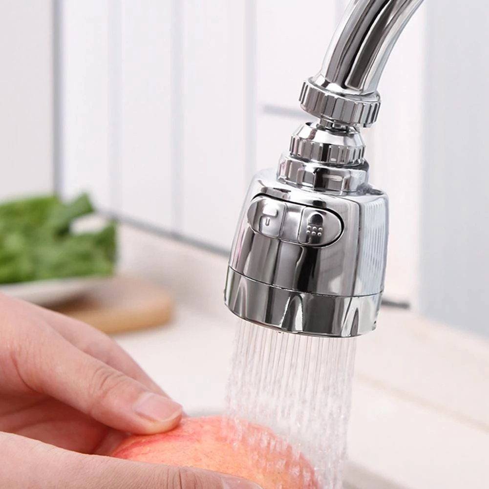 Đầu Gắn Vòi Nước 3 Chế Độ Tiết Kiệm Nước, Chống Văng Và Tiết Kiệm Nước