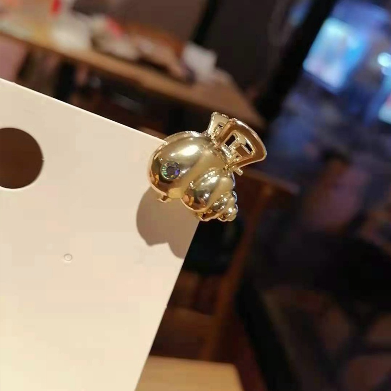 Kẹp Tóc Mini Màu Vàng Bằng Hợp Kim Phong Cách Hàn Quốc Thời Trang Mùa Hè Cho Nữ dreamdiary