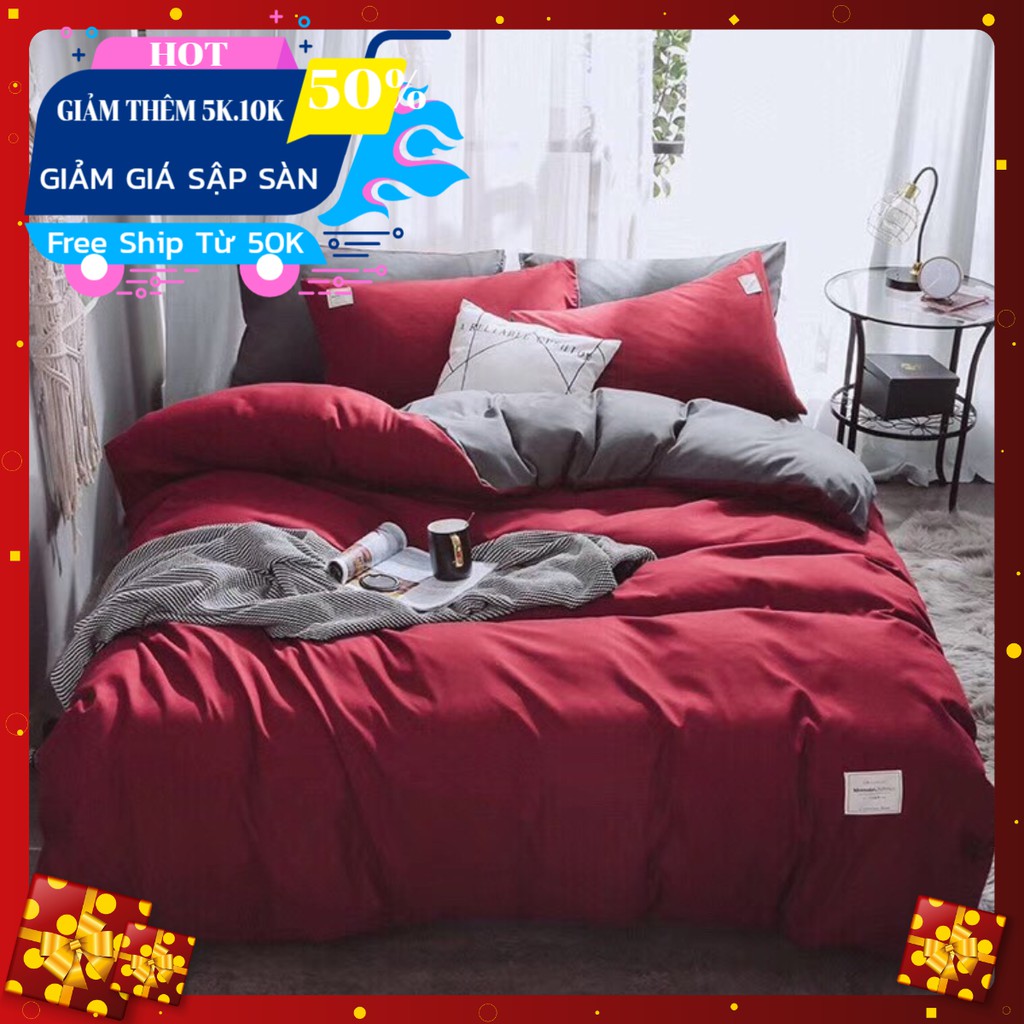 SET CHĂN GA GỐI COTTON TC ĐỦ MÀU