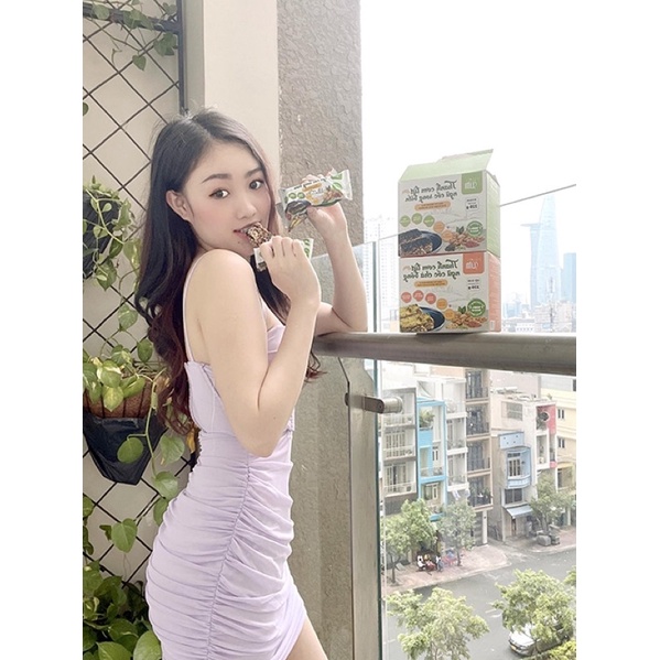 Thanh cơm gạo lứt Herbslim Trấn Thành Healthy ăn kiêng ít Calo thơm ngon | BigBuy360 - bigbuy360.vn