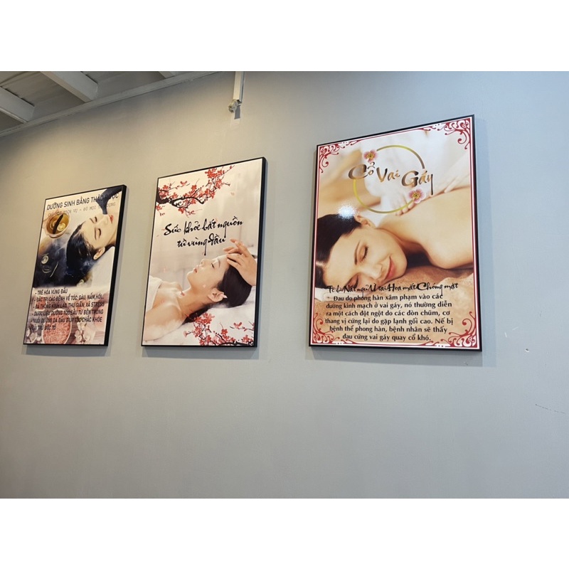 TRANH SPA TRANG TRÍ CHO SPA - THẨM MỸ VIỆN