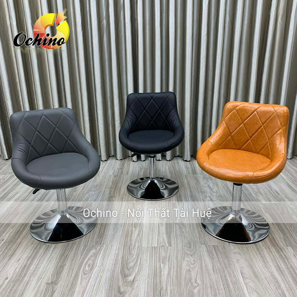 Ghế Trang Điểm Xoay, Ghế Ngồi Bàn Học Mẫu Nỉ Da Chân Thấp 30-50Cm (Hàng Có Sẵn)
