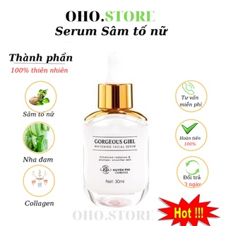 Serum Sâm Tố Nữ Huyền Phi - Cấp Ẩm, Tái Tạo Phục Hồi, Tăng Độ Đàn Hồi Cho Da 30ml