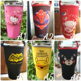 [CỰC ĐỘC] NHIỀU LOẠI TÚI ĐỰNG LY GIỮ NHIỆT 900ML