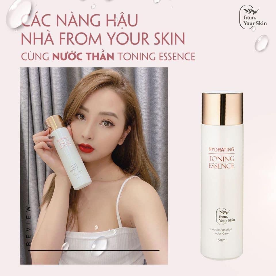 Nước Thần Toner Mờ Nám Tàn Nhang Tinh Chất Huyết Thanh Tơ Tằm Hydrating Toning Essence From Your Skin