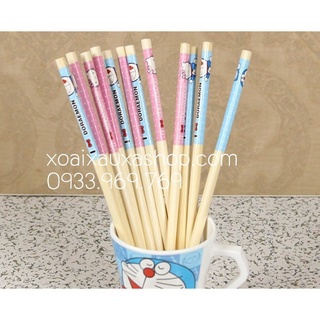 Đũa tre hoạt hình hello kitty - STITCH( 5 đôi )