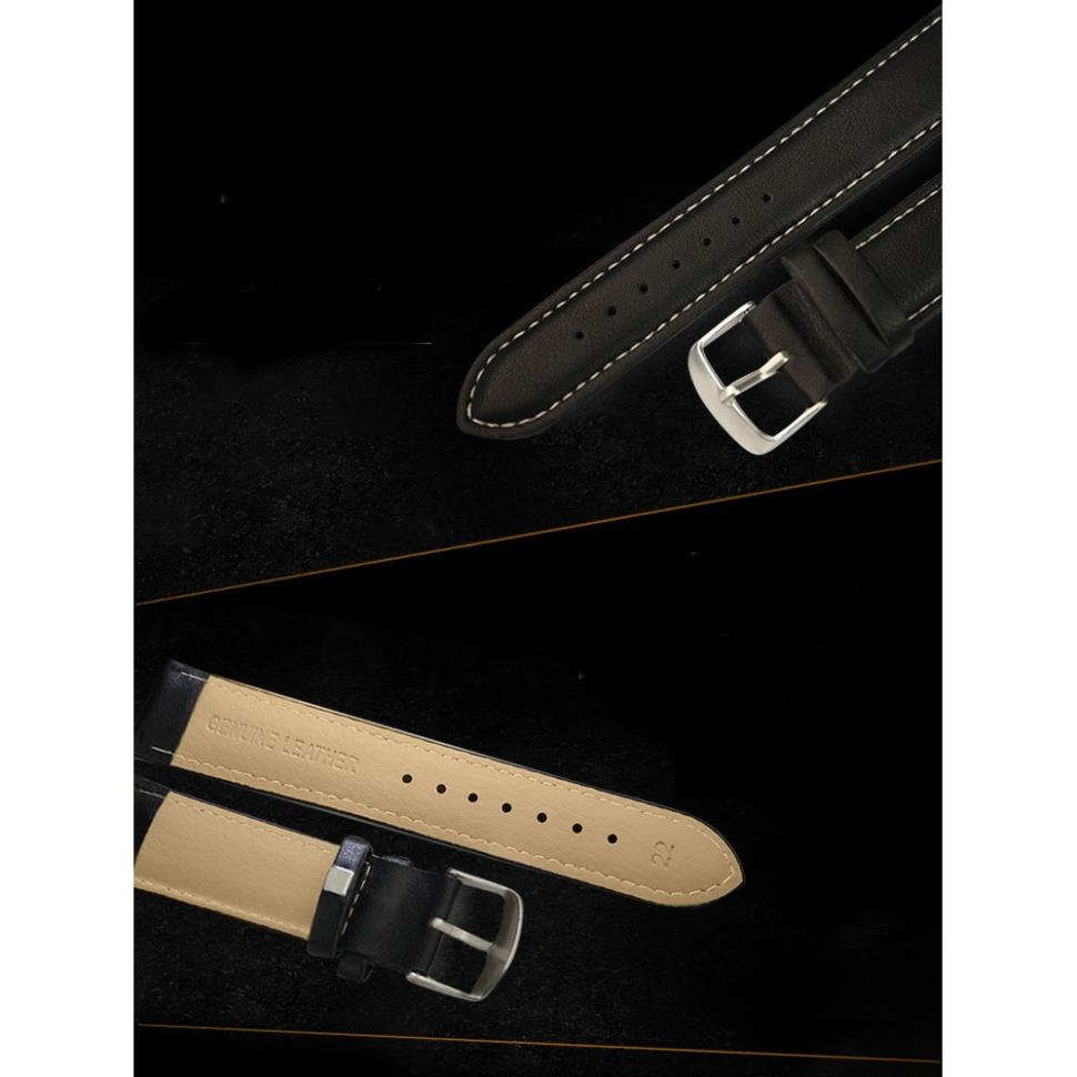 Đồng hồ nam Yazole 358 dây da thời trang sang trọng lịch lãm . | BigBuy360 - bigbuy360.vn