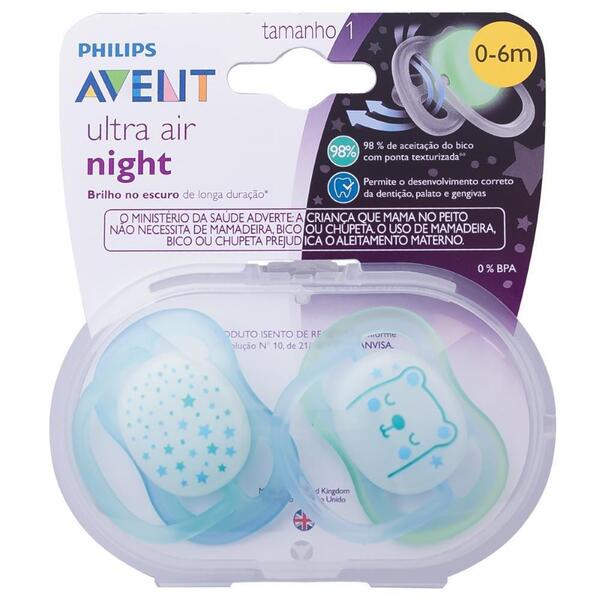 Ti giả Phillips Avent Ultra Air Night💗 Chống đầy hơi💗  cho bé