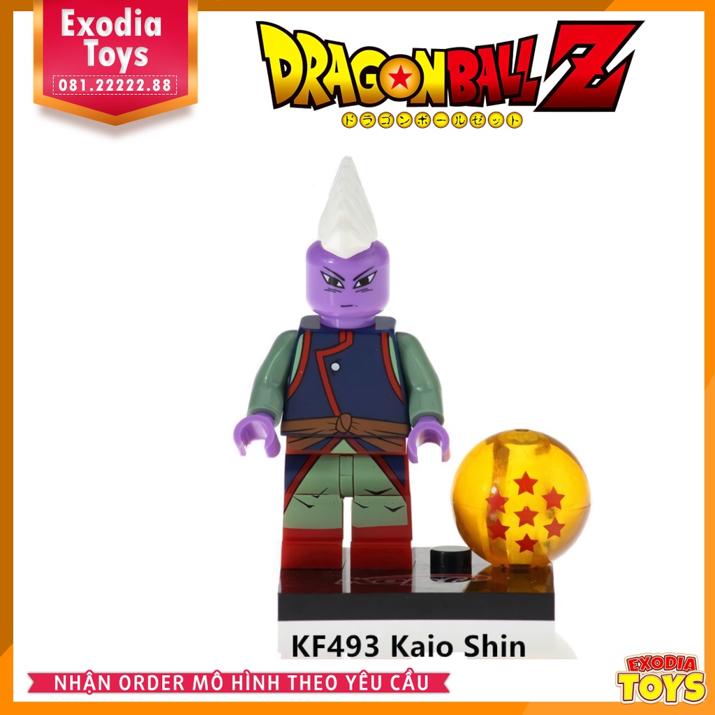 Xếp hình Minifigure nhân vật truyện manga Dragon Ball : 7 viên ngọc rồng - Đồ Chơi Lắp Ghép Sáng Tạo - KOPF KF6036