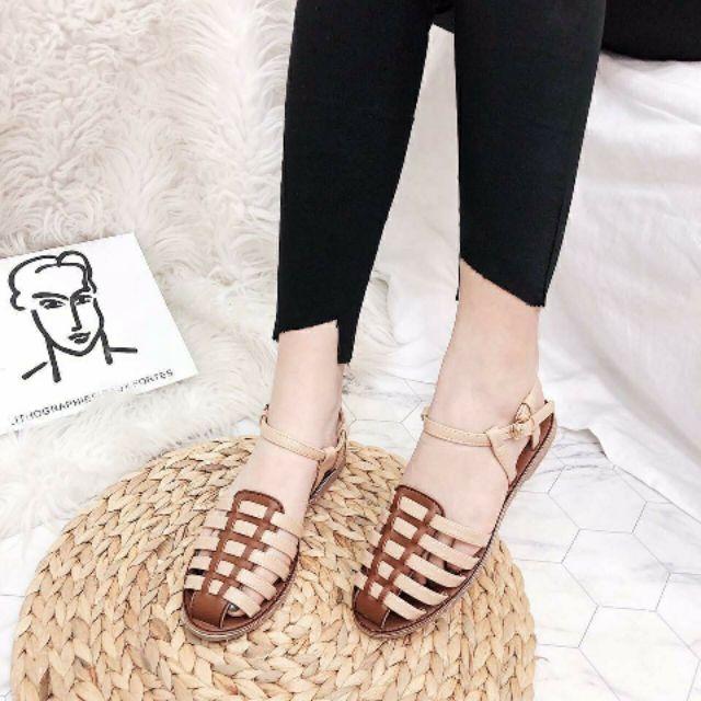 SANDAL rọ (hàng vnxk size35_39)- ly kho giày xinh vnxk