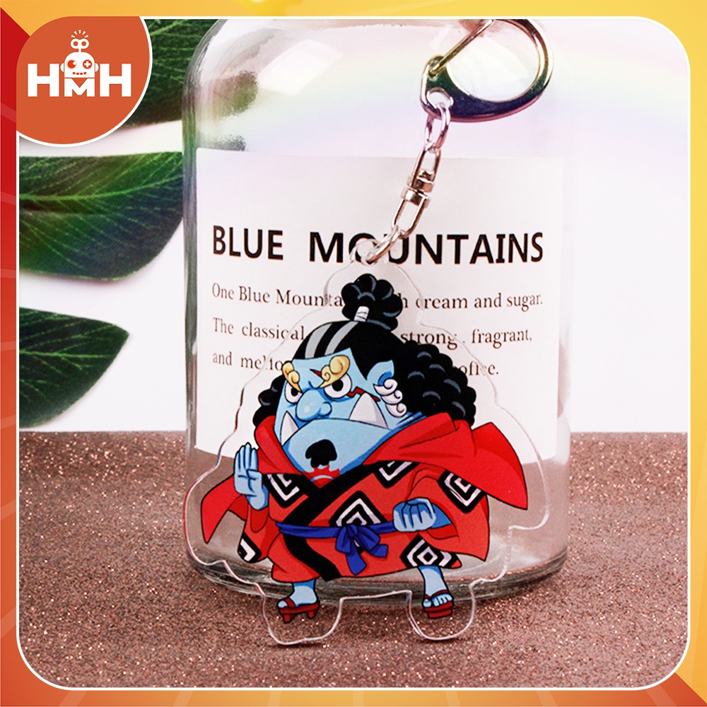 Móc khóa anime ép 2 mặt dày chất liệu  Acrylic nhân vật One Piece, Jujutsu Kaisen, One Punch Man,...dễ thương, sắc nét