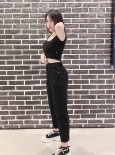 Quần baggy thô chất dày dặn