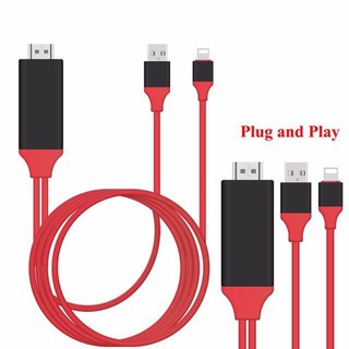 Cáp HDMI Lightning Kết Nối Điện Thoại Iphone Sang TiVi