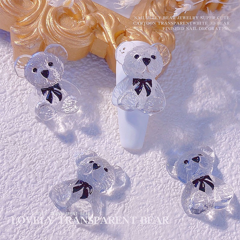 Set 1/5 Phụ Kiện Trang Trí Móng Tay 3D Xinh Xắn