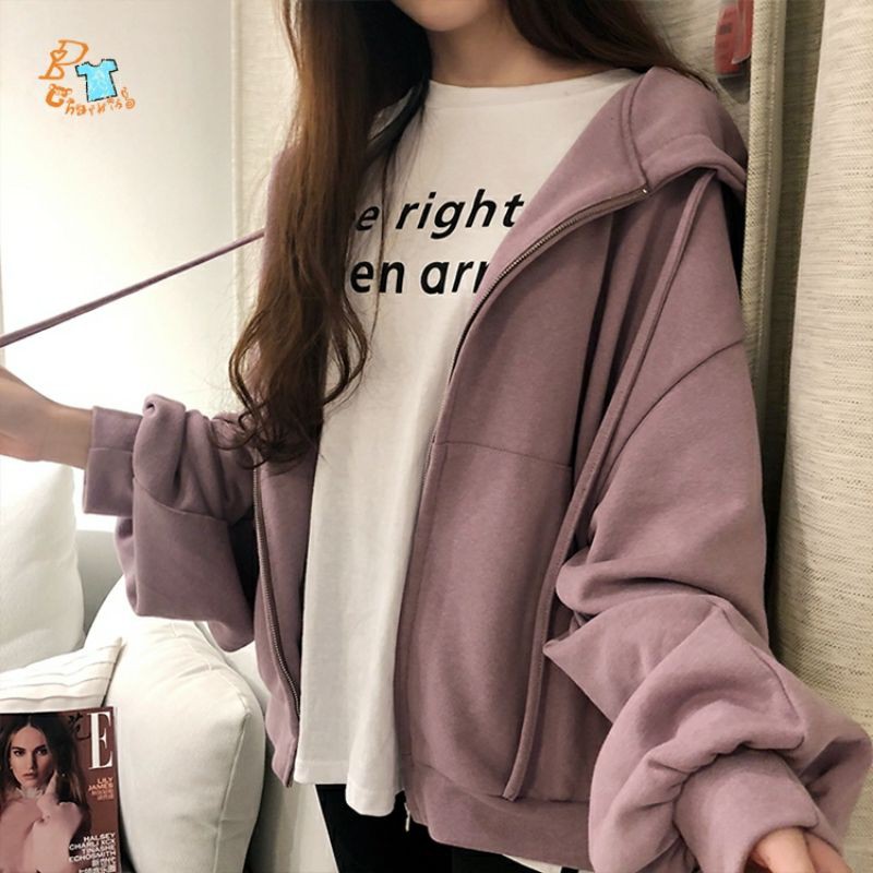 Áo khoác Cardigan phong cách Hàn áo khoác bông mỏng form rộng | BigBuy360 - bigbuy360.vn
