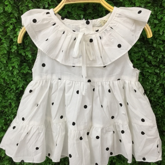 Váy chấm bi cho bé