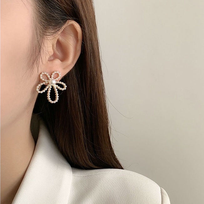 Bông tai phong cách Hàn Quốc thanh lịch nhiều kiểu tùy chọn