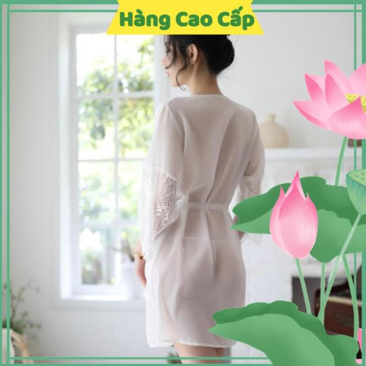 Váy Ngủ Sexy Gợi Cảm Váy Ngủ Xuyên Thấu Kiểu Áo Choàng Kimono Hàng Nhập Cao Cấp | BigBuy360 - bigbuy360.vn