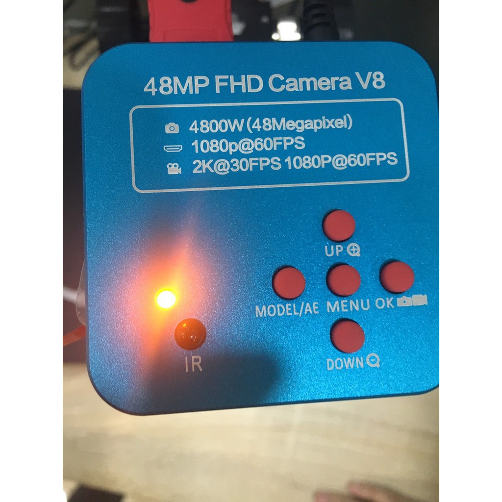 Kính hiển vi HDMI 48 Megapixel FHD camera V8  không kèm màn hình