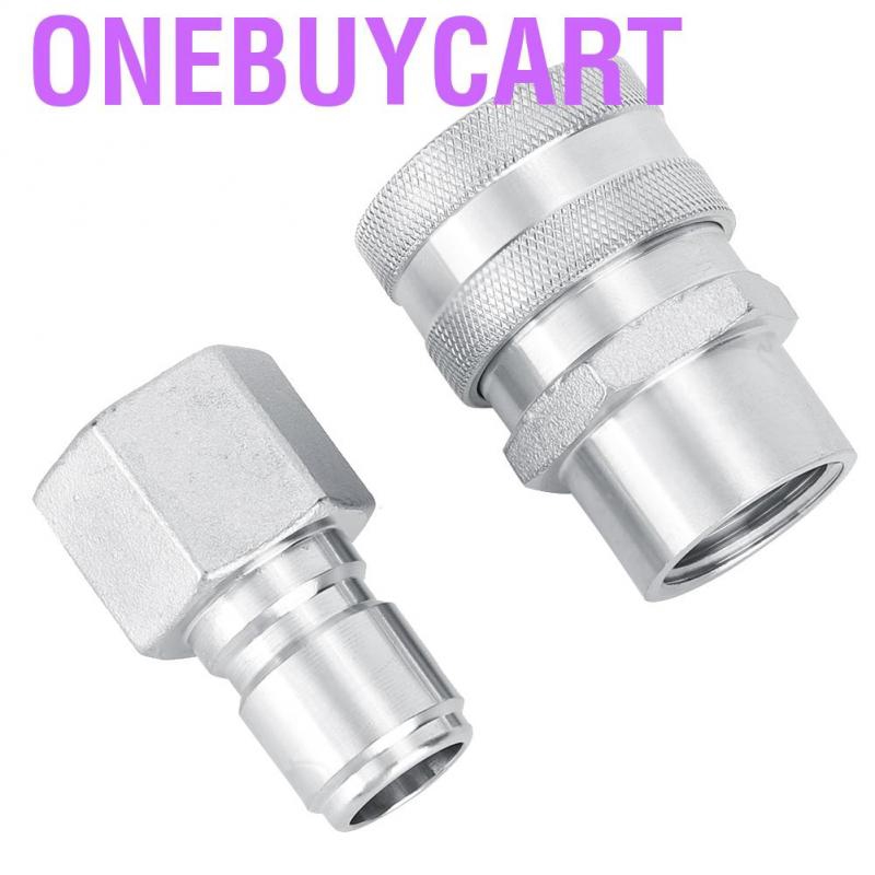 Đầu nối G1/2in tháo lắp nhanh chất liệu inox tiện dụng