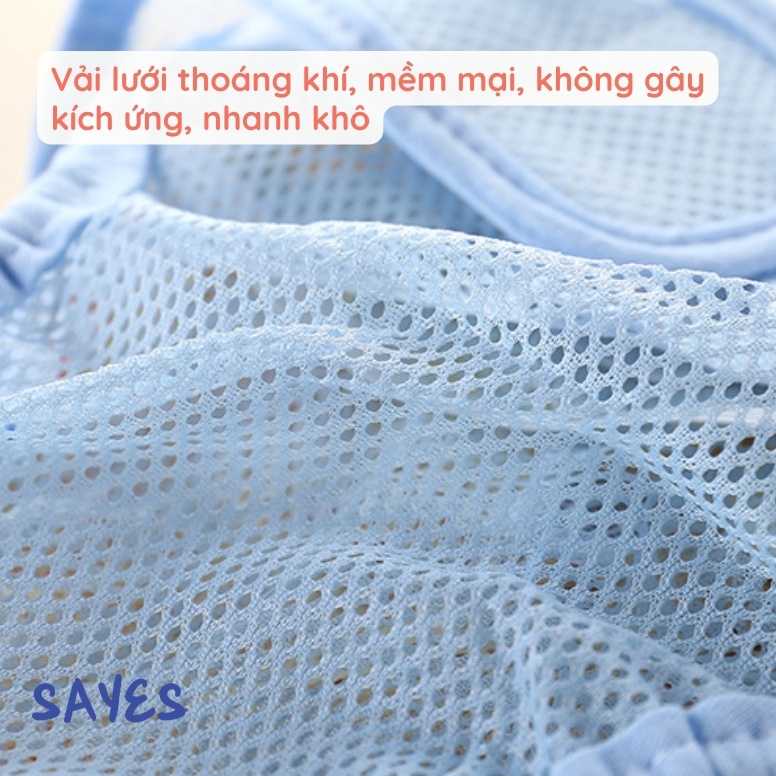 CÓ SẴN  Tả dán, bỉm vải lưới thoáng mát cho bé sơ sinh